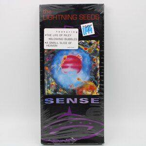 The Lightning Seeds Sense 1992 Empty CD Longbox NO DISC NO JEWEL Hype Sticker